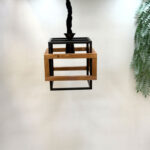 لوستر مکعب درمکعب تک لامپ - تصویر 2