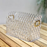 نظم دهنده مدل الماسی دسته طلا بزرگ