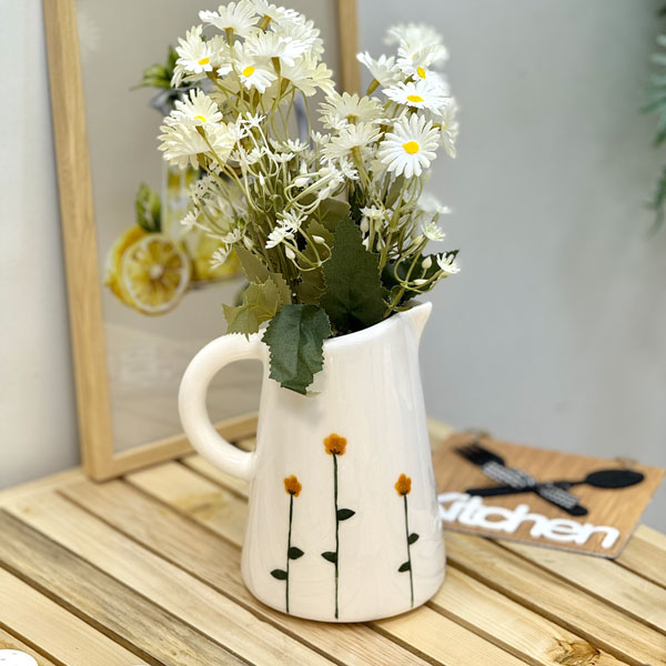 پارچ سرامیکی بابونه - تصویر 3