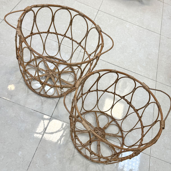 سبد شال مبل حصیری ایکیا کوچک